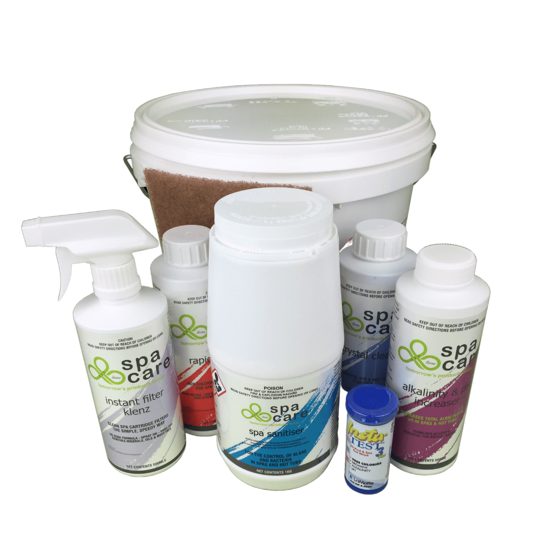 Ultimate Spa Care Chemical Bucket Kit